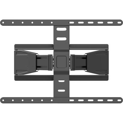 ynVISION.DESIGN Ultra Slim & Thin Full Motion Articulating TV Wall Mount 43-90 TVs | World's Thinnest Fully Articulating Bracket Compatible with Samsung Frame LG and Sony | Swivels and Tilts