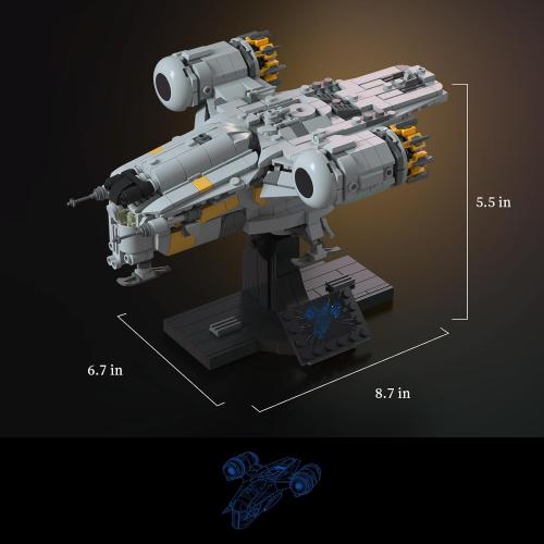 Firefly Spaceship Building Blocks Sets Space Aircraft Mode Toy Set Compatible with Lego Creative Bricks Building Toys for Adults Aged 18