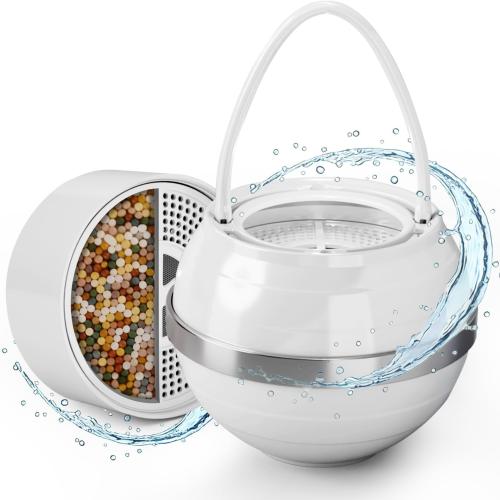 Bath Filter for Tub - Bathtub Water Filter for Softer Skin & Hair, 8 Stages Hotel Grade Filtration Bath Water Filter,2,500 Gal of Filtration, BPA Free, Easy to Install