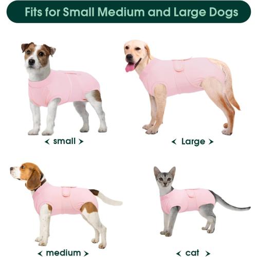 Kuoser Dog Surgery Suit Female Spay, Dog Recovery Suit Male Neuter