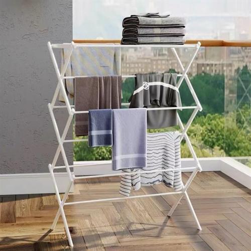 Indoor Clothes Drying Rack - Space Saving, Easy Setup, Multiple Levels for Efficient Home Organization - Perfect for Apartments and Small Spaces
