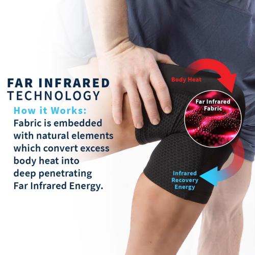 Copper Fit PRO Recovery Knee Compression Sleeve | Knee compression sleeve for arthritis support, knee pain relief, joint stability, and recovery support.