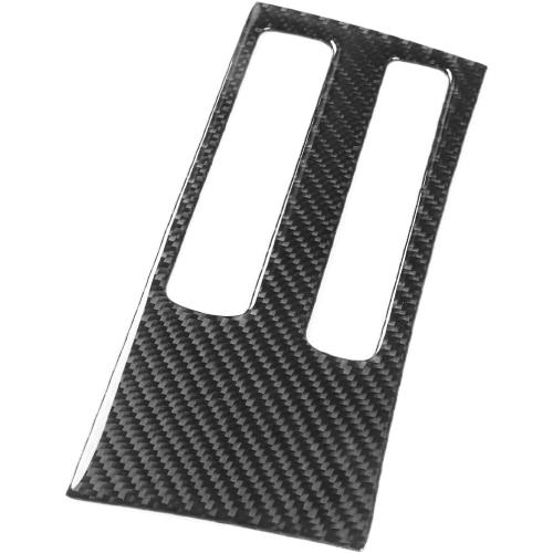 NVCNX Real Carbon Fiber Trim for Nissan Rogue Interior Accessories | for 2021-2026 2022 2023 2024 2025 SV/SL/S/Platinum/Rock Creek, Dash Driver Side Control Panel Cover, Sticker Decal, 1PC