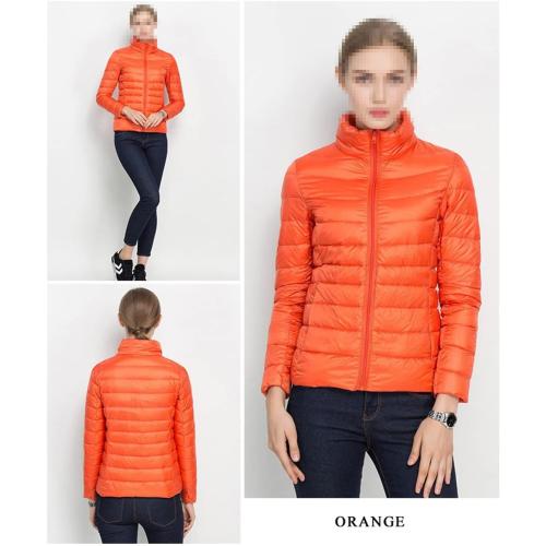 Size 4XL Women's Autumn Winter Jackets Cropped Jackets Down Jackets Packable Lightweight Tops