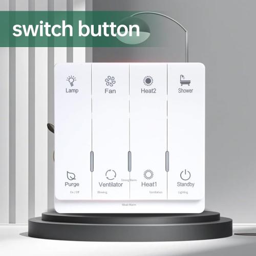 Bathroom Fan with Light and Heater, 1700W,140 CFM Ventilation, Remote Control,Quiet Exhaust, 4-in-1 Design for Heating, Lighting, Ventilation & Air Circulation for Comfort in Any Season