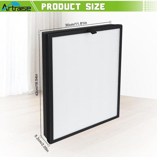 Artraise 400 Replacement Filter for Puroair 2 Pack Puro 400 Filters for Air Purifier with Activated Carbon