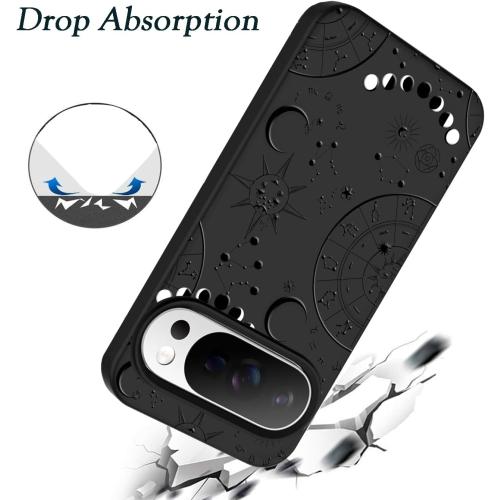 Unov Case for Pixel 10 Pro/Pixel 10, Black, Unoverse Galaxy