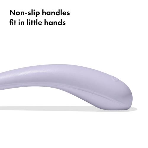 OXO Tot On-The-Go Fork and Spoon Set - Lilac