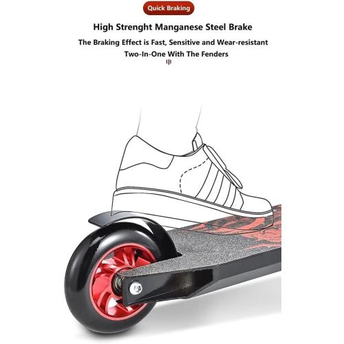 Pro Scooters Stunt Scooter For Kids 8 Years and Up Adults Complete Trick Scooter for Intermediate,Beginner,Advanced and Professional Riders Teens Cool Pro Scooter for Freestyle Tricks & BMX Stunts