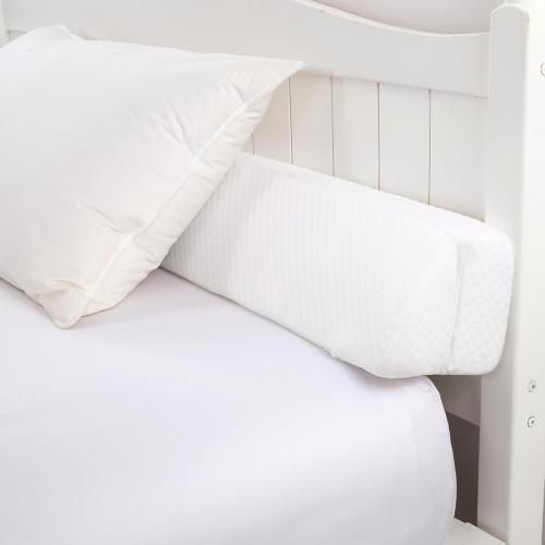 HOMBYS Wedge Pillow Headboard for Bed Gap,Foldable Bed Wedge Gap Filler Queen Size,Matterss Gap Filler,Multi Functional Bed Crack Pillow, Fill The Gap (0-7) Between Your Headboard and Mattress,White