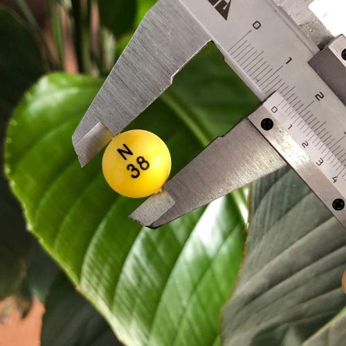 Yuanhe Deluxe Bingo Game Set - 6 Inch Metal Cage with Calling Board, 5 Shutter Slide Cards, 75 Colored Balls, for Large Group Games