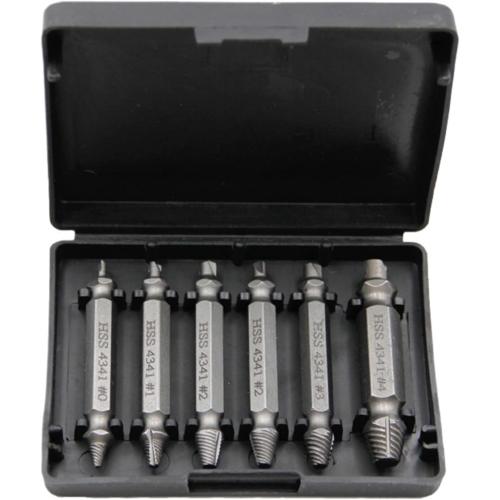 Extractor Double Head Screw Slide Tooth Removal Tool S2 Screwdriver Head Broken Wire Set