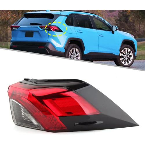 Tail Light Rear Brake Lamp For Toyota RAV4 2019 2020 2021(Right Passenger Side) Not include bulbs Replace TO2805148 81550-0R090