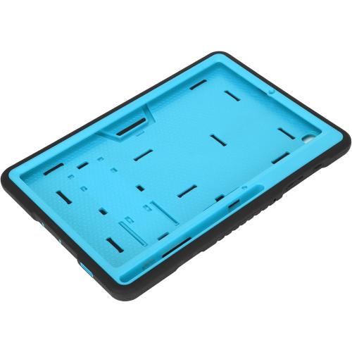 Protective Case for iOS Tablet and Tab S6 High Strength Shockproof Easy Carry for Office School Use Made of Flexible Silicone and ABS (Blue)