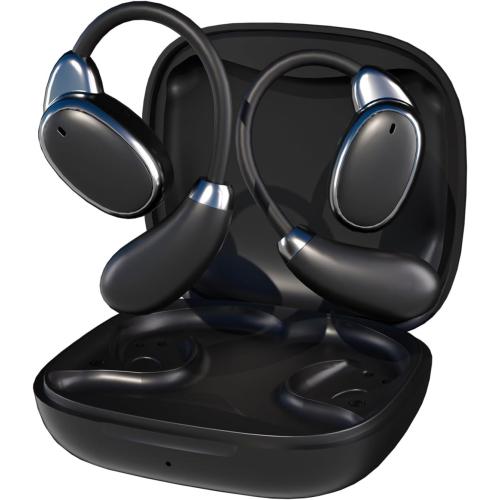 AI Translation Earbuds Wireless Bluetooth - 150 Languages Open-ear Headphones Translator for iPhone and Android 3-in-1 Real Time Translating Device for Travel Business Learning with Charging Case