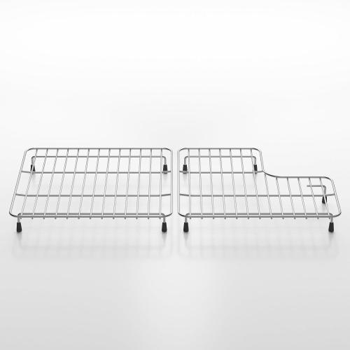 29.12x14.7 Stainless Steel Sink Rack for Kohler K-6488/K-6639-ST Whitehaven | 6489 Bottom Basin Racks, Includes Right & Left, Farmhouse Sink Protectors, Compatible with K-6639-ST, Rust Resistant