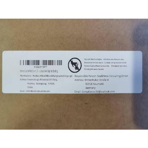 Shower Curtain Rod, Stainless Steel, No Drilling & Rust, Anti-Slip, Adjustable Tension Spring Pole, Extendable Telescopic Rail for Closet, Bathroom, Windows or Doorways (26-65inches)