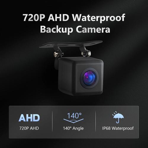 Eonon A0125 Backup Camera Wide Angle 140° Waterproof Rearview Video Cameras, Compatible with Eonon Android Car Stereos GMA12S,UA12S-PLUS,E46A12S,VWA12S,E90A12S,Q80SE