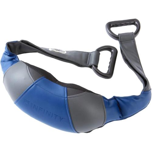 Infinity Cordless Rechargeable Shiatsu Neck, Shoulders, and Body Massager with Heat, 4 Programs, Speed Control, Soothe Stiff Muscles and Support Wellness