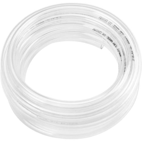 Eastrans 50ft x 3/4 ID Clear Vinyl Tubing, Flexible Hybrid PVC Tubing Hose, Lightweight Plastic Tube UV Chemical Resistant Vinyl Hose, BPA Free and Non Toxic