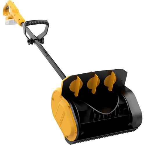 Cordless Snow Shovel Compatible with DeWalt 20V MAX Battery (NO Battery) 12 Wide & 7 Deep Cordless Snow Blower &10-Inch Polyurethane Auger, Directional Plate for Driveway, Side Walk