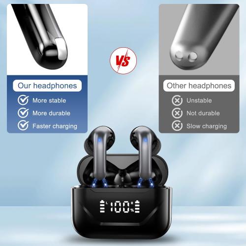 A17 Pro 3 in 1 Real Time Translator Earbuds, 144 Languages, Wireless Bluetooth, Black