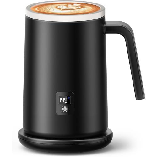 Self Heating Coffee Mug, 14oz Smart Heated Mug for Coffee, 180 Min Battery Life & Hot Up to 149℉ Temperature Control Mug, Coffee Warmer Mug Gift for Men Women, Dad and Mom