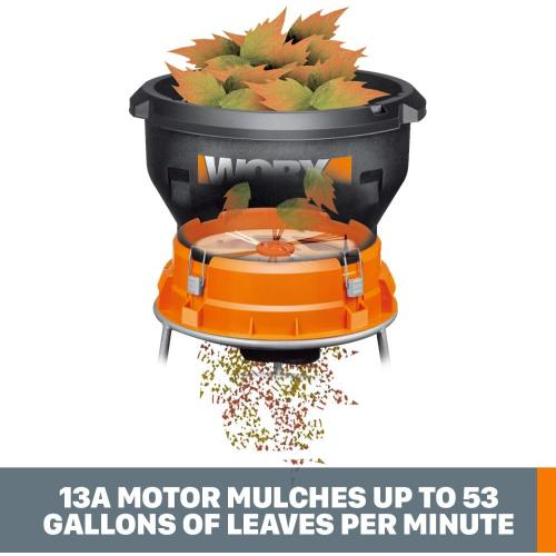 Worx WG430 13 Amp Electric Leaf Mulcher