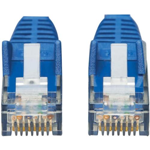 Tripp Lite Cat6 Ethernet Cable, RJ45 M/M Gigabit, Snagless, Molded, UTP, PoE, CMR-LP Patch Cable, 20 ft. Blue (N201P-020-BL)