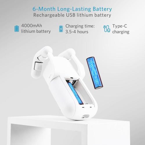 Automatic Curtain Opener Smart Motorized: 2-Pack Heavy Duty 20KG Load Electric Curtain Robot with Remote for Bedroom Living Room│6-Month Battery for Home/Office/Nursery│No WiFi Needed