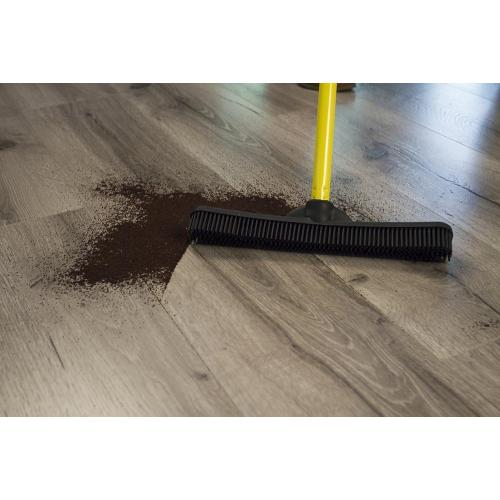 FURemover Pet Hair Removal Rubber Broom, Telescopic Handle