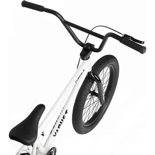 Freestyle BMX Bike, Yaphet Bicycle for Teen Beginner and Adult Riders, Bike with Hi-Ten Steel Frame
