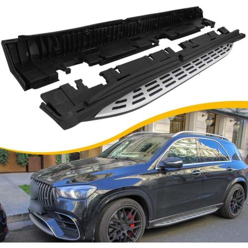 Running Boards Side Steps Fit for 2020-2026 Mercedes Benz GLE W167 GLE350 GLE450 GLE450e GLE580 Nerf Bar Accessories