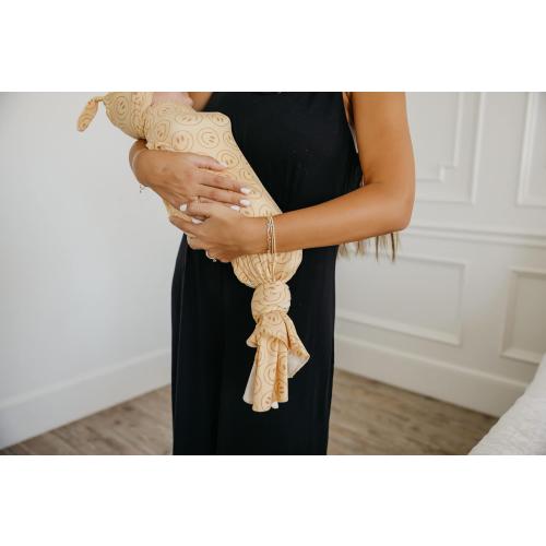 Vance Copper Pearl Baby Swaddle Blanket - Premium Knit Baby Blanket, Large Soft Stretchy Receiving Blankets for Baby Boy and Girl, Swaddles for Newborn, Infant, and Toddler (Vance)