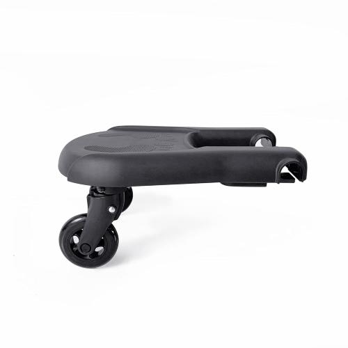 Mompush Rider Board for Ultimate 2 & Ultimate 3, Smooth Wheel Ride-On Stroller Board, Non-Skid Surface, Holds up to 44 Pounds