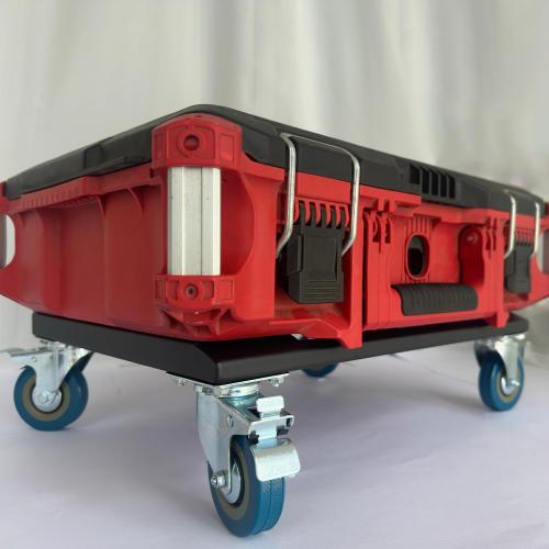 Duty Tool Box Dolly for Milwaukee Packout, Black | Compatible with Milwaukee Packout Carts, Fit for Packout Tool Box, Made of Metal, Withstand up to 220 Lbs of Pressure