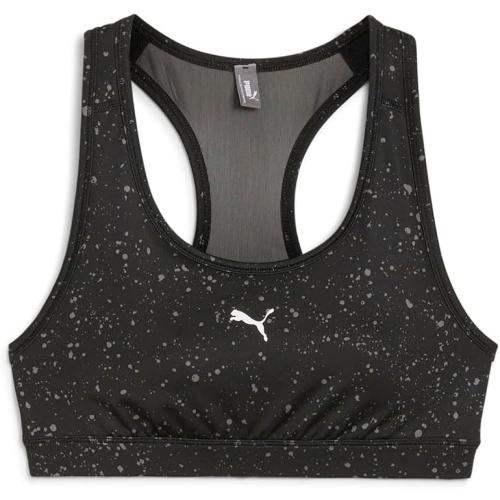 Size XS Color black Puma Womens 4Keeps Sports Bra Casual Casual - Black - Size XS