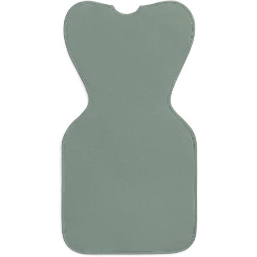 Love to Dream Swaddle Up Bamboo, Arms Up Position, Soft and Luxurious 100% Viscose from Bamboo - Wearable Blanket - 1.0 TOG - (20-24°C) Ideal for Moderate Temps, Medium 13-19lbs, Deep Olive