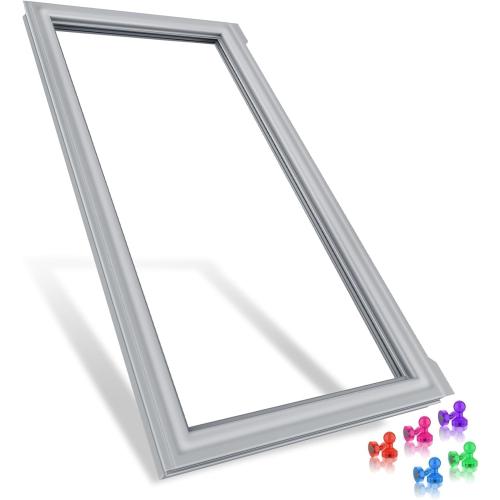 Upgraded W10830046 Refrigerator Door Gasket Compatible with KitchenAid Jenn Air Whirlpool W10163997 Refrigerator Door Seal Replacement For Kenmore W10443241 Door Gasket Seal