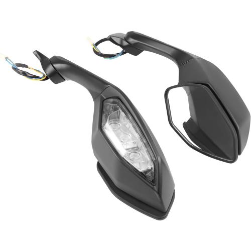 Offroad Rear View Side Mirror Adjustable Motorcycle Side Rearview Mirrors Replacement for Yamaha YZF R1 2015-2025 R6 2017-2022 R1S 2016-2018 R1M 2016-2025