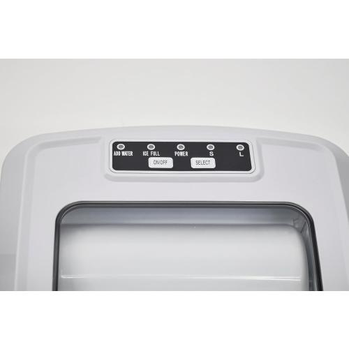 Frigidaire EFIC118-SILVER-KL Ice Maker Machine, Compact Countertop, Silver