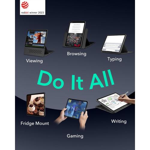 ESR for iPad Pro 12.9 Case (6th/5th Generation, 2022/2021), Black