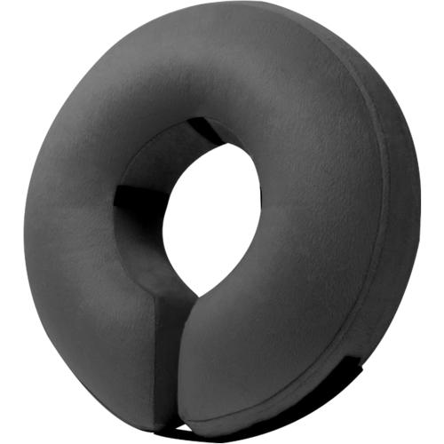 BENCMATE Inflatable Dog Cone Collar Alternative After Surgery Medium  | Soft Dog Cone for Small Medium Large Dogs and Cats, Doggie Neck Donut Recovery ECollar to Stop Licking,Dark Grey