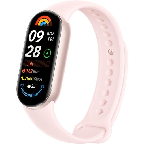 Xiaomi Smart Band 9 Global Version (2024) 1.62 Amoled Display | 233 mAh Battery | up to 21 Days of Battery Life | Over 150 Workout Modes | BT 5.4 | 50M Water Resistant - Mystic Rose