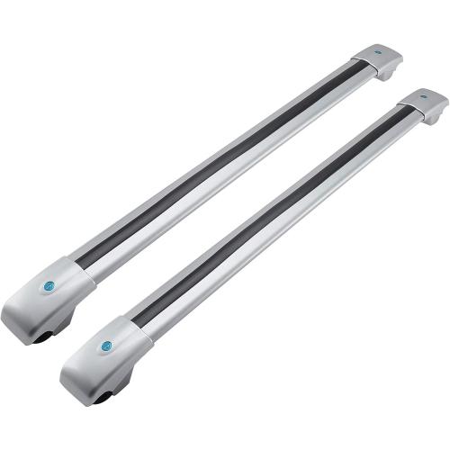 MotorFansClub Luggage Rack Roof Rack Cross Bar Fit for Ford Explorer 2012 2013 2014 2015 Top Roof Rack Rails