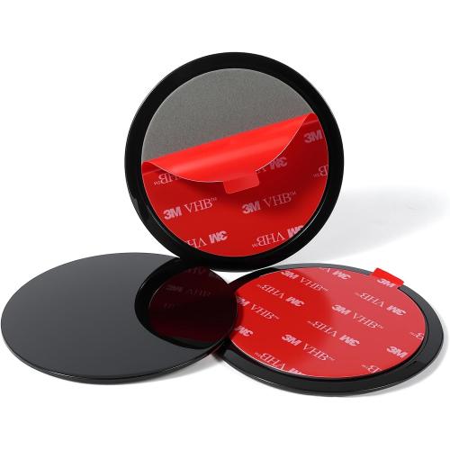 Dashboard Pad Mounting Disk for Suction Cup Phone Mount, 3Pcs 3.15 Ultra Sticky Heat-resistant Replacement Disc for Car Dashboard, Vacuum Suction Phone Holder, Dash Mount, GPS Holder Suction Mount