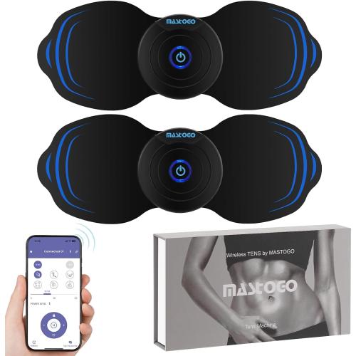 MASTOGO 12 Modes Wireless TENS Unit Muscle Stimulator for Pain Relief