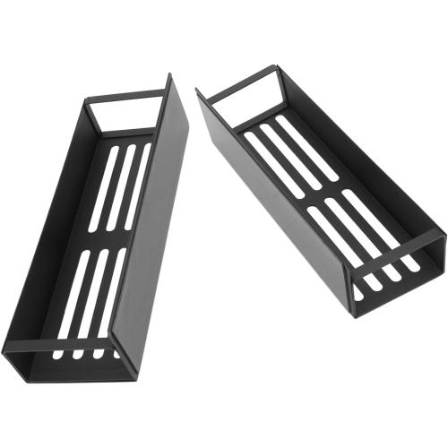 ZJchao Refrigerator Storage Rack Iron Magnetic Kitchen Shelf Wall Mounted Rack (2PCS Set)
