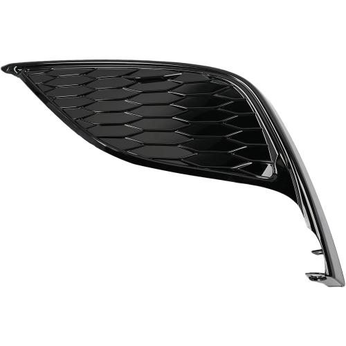 Front Bumper Fog Light Cover - Left Side Glossy Black Bezel Frame Compatible with Toyota Camry SE/XSE 2021-2024 | Replaces 81482-06190 TO1038242 | Fog Lamp Housing Trim Panel Accessory