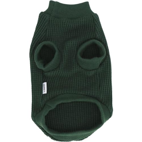LOPHIPETS Lightweight Dog Sweaters for Puppy Small Dogs Puppy Chihuahua Yorkie Clothes-Atrovirens/XS
